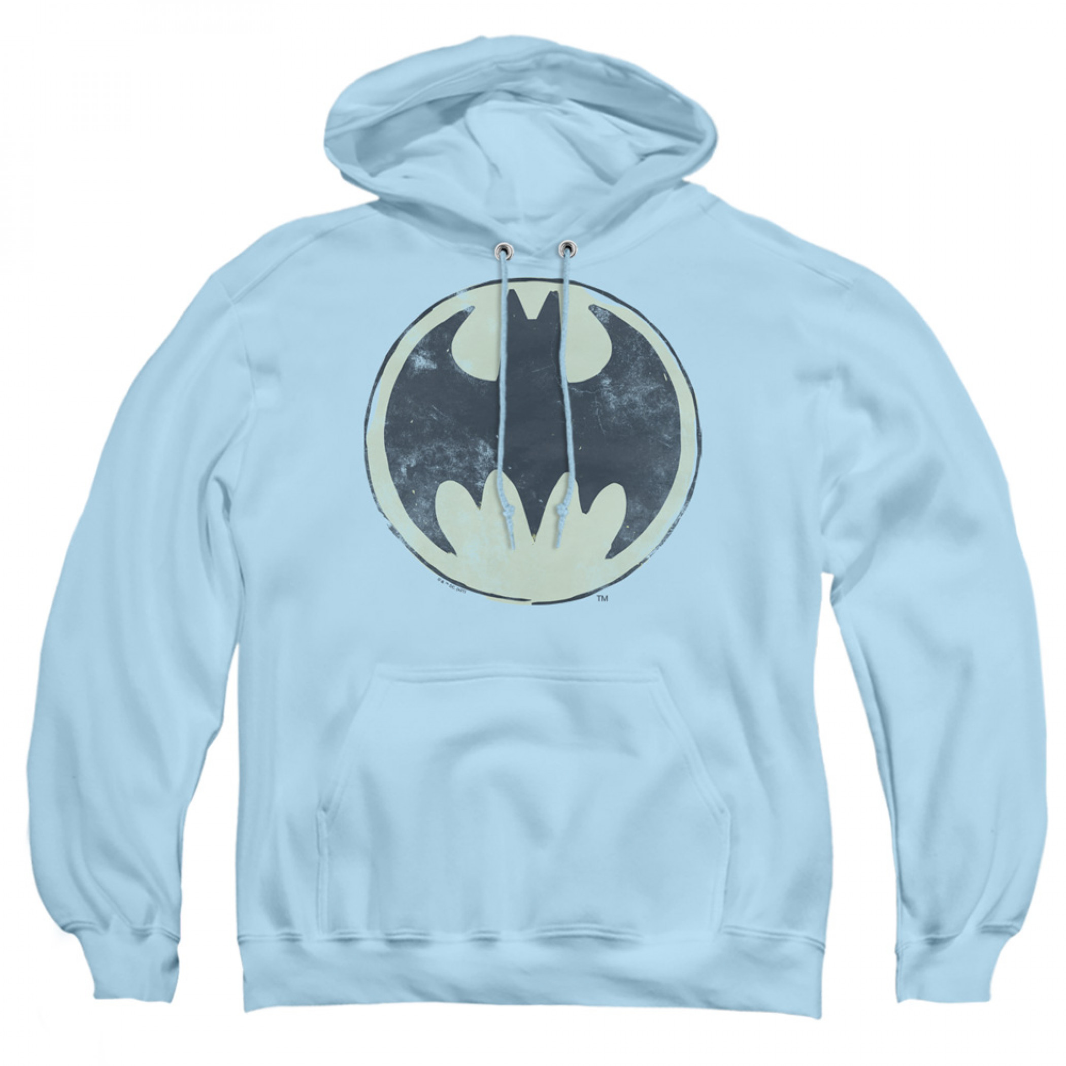 Batman Old Time Logo Pull-Over Hoodie